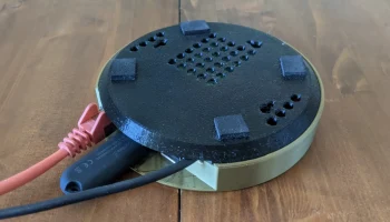 Круглый корпус Raspberry Pi 4 4