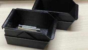 Aufbewahrungs Kontainer mit Wandhalterung, Stapelbar / Ко... 1