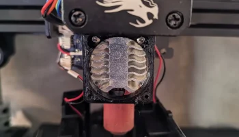 адаптер Ender 3 V3 KE для установки вентилятора 3010 вме...