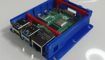 Качественный корпус Raspberry Pi 4, с креплением VESA (V...