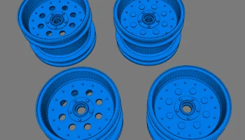 MRC THUNDER KING WHEELS - две версии 2