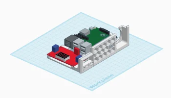Ender 3 V2 Raspberry Pi и LM2596 Draw