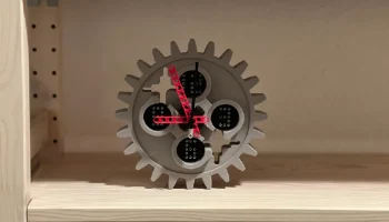 Часы в стиле LEGO Technic Gear x187 8
