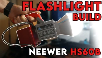 Батарейная ручка для Neewer HS60B своими руками с батаре...