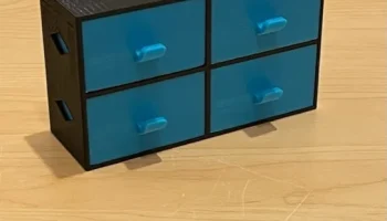 Полка с 4 ящиками 1