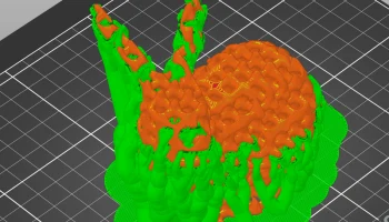 Моды Stanford Bunny Mesh: Lattice 2
