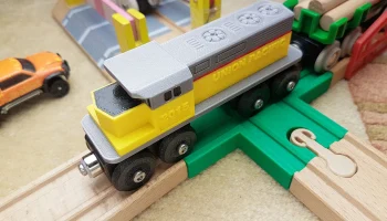 Игрушечный поезд Union Pacific BRIO / совместимость с IKE... 4