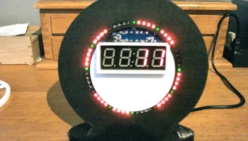 Корпус модуля вращающихся светодиодных часов DS1302 (мод... 5