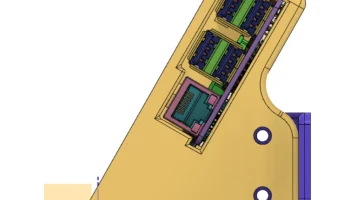 Корпус Raspberry PI 3B с 3,5-дюймовым сенсорным экраном v17 5