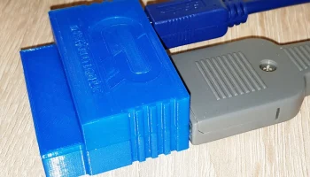 Корпус ленточного адаптера Commodore 64 C64 Ultimate II+ 5