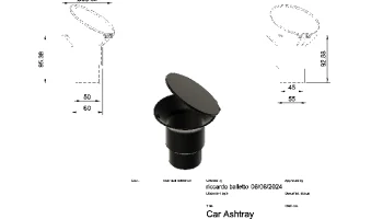 Автомобильная пепельница 4