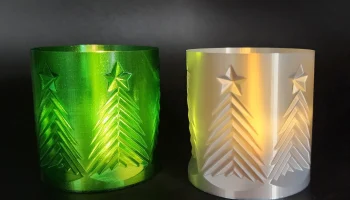 Рождественская елка с держателем Star Votive - Режим вазы... 1