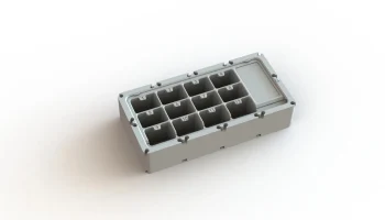 Модуль MMSS 2x4 - Карман с крышкой для болтов и магнитов... 1