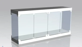 Витрина (на базе IKEA) 3