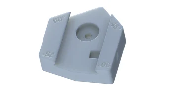 Расположение и угловой блок линейки (макс. 30 мм) 1
