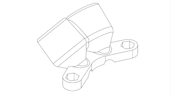 Крепление для двойной антенны ImpulseRC APEX EVO DJI O4...