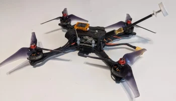 Emax Hawk 5 (с конденсатором) Держатель SMA с антенным кл... 3