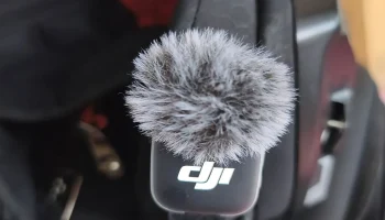 Установка DJI Mic Mini 2 в откидной шлем LS2....