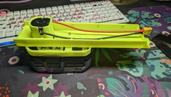 Крышка батарейного отсека Nerf Rival Nemesis - версия Ryobi 7