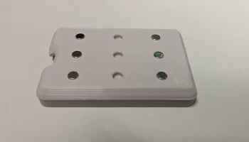 Основание корпуса Raspberry Pi 4 Model B с магнитами...