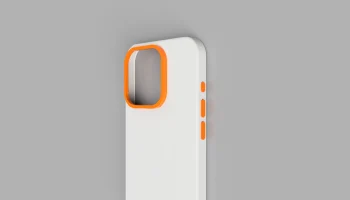 iPhone 15 Pro - тонкий ЧЕХОЛ с защитой камеры и кнопкой 2