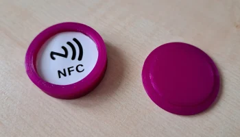 RFID и магнитная капсула/держатель/основание с крышкой - ... 1