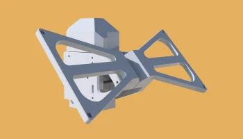 3D солнечный Meshtastic корпус 3