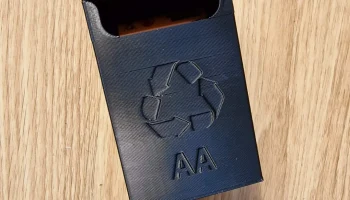 Батарейный отсек для батареек типа АА - режим "Ваза"...