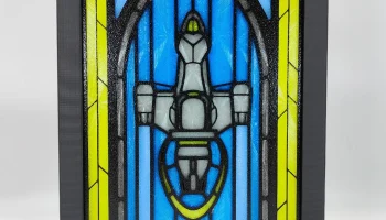 Световой короб из витража Firefly Serenity