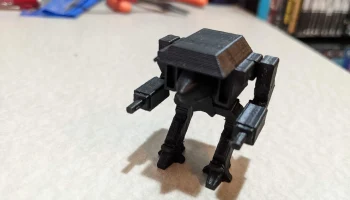 Механический робот Dire Wolf Low Poly Механический робот Dire Wolf Low Poly