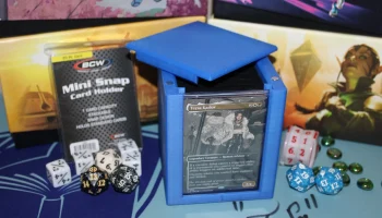 MTG EDH Commander Showcase Deck Box - одноцветная базовая...