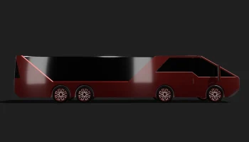 CL1M08 - Футуристический дальнемагистральный автобус 6
