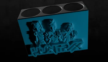 Подставка для ручек Huntrix Hi Fans снова в школу с охот... 4