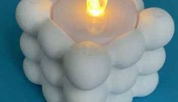 2 в 1 - подсвечник Cloud Bubble Tea Light 2 в 1 - подсвечник Cloud Bubble Tea Light