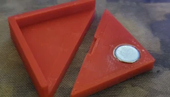 Магнитные вешалки для плакатов, версия с магнитами 8x3 мм...