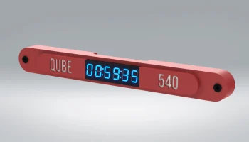 Cooler Master Qube 540 - цифровые часы 1