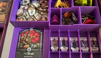 Вставка в коробку ужасающего D&D Ravenloft