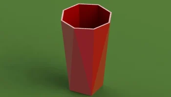 LOWPOLY Контейнер