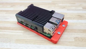 Крепление для алюминиевого корпуса Raspberry Pi 4B