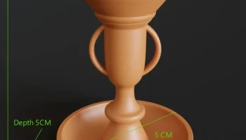 Простой подсвечник 1