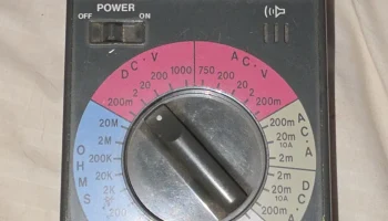 Крышка батарейного отсека для Radio Shack Micronta 22-194