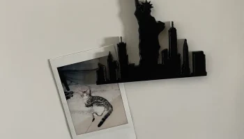 Магнит на холодильник Skyline Нью-Йорка......