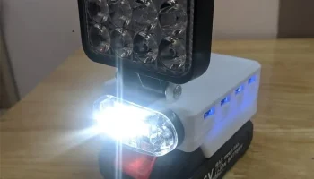 Makita Аккумулятор 5 В USB QC3 Светодиодный прожектор XT...