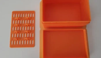 Параметрическая мыльница с крышкой и крылом 4