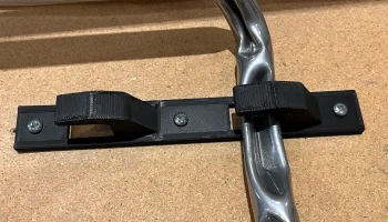 Ironingboard leg holder 1