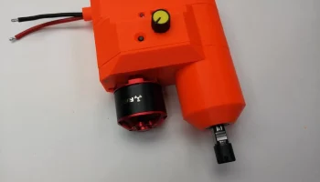 Обновление CNC 3018 с мотором BLDC шпинделя и зажимным п...