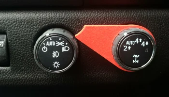 4X4 и блокировка ручки освещения для Chevy Colorado/GMC ... 5