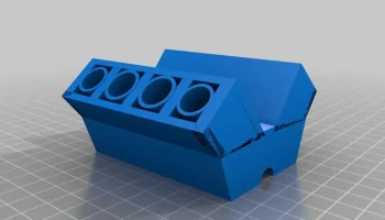 Блок двигателя V8 1