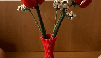 Спиральная ваза для одного цветка... 2