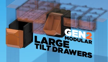 Большие модульные наклоняемые ящики Gen2 (LEGACY).........